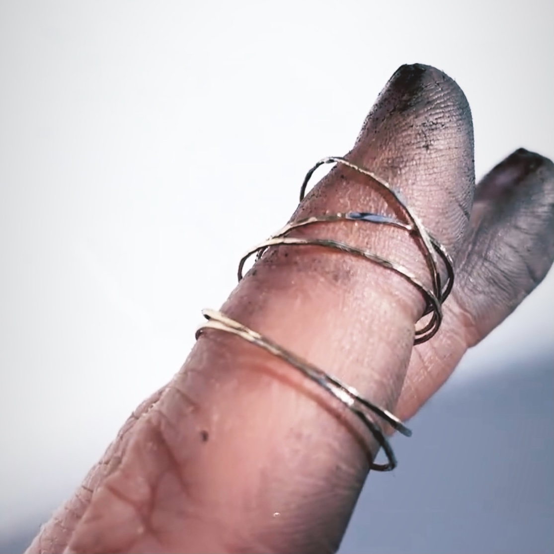 16g craft wire ring splints | Diy jewelry rings, Silver ring designs,  Sterling silver rings